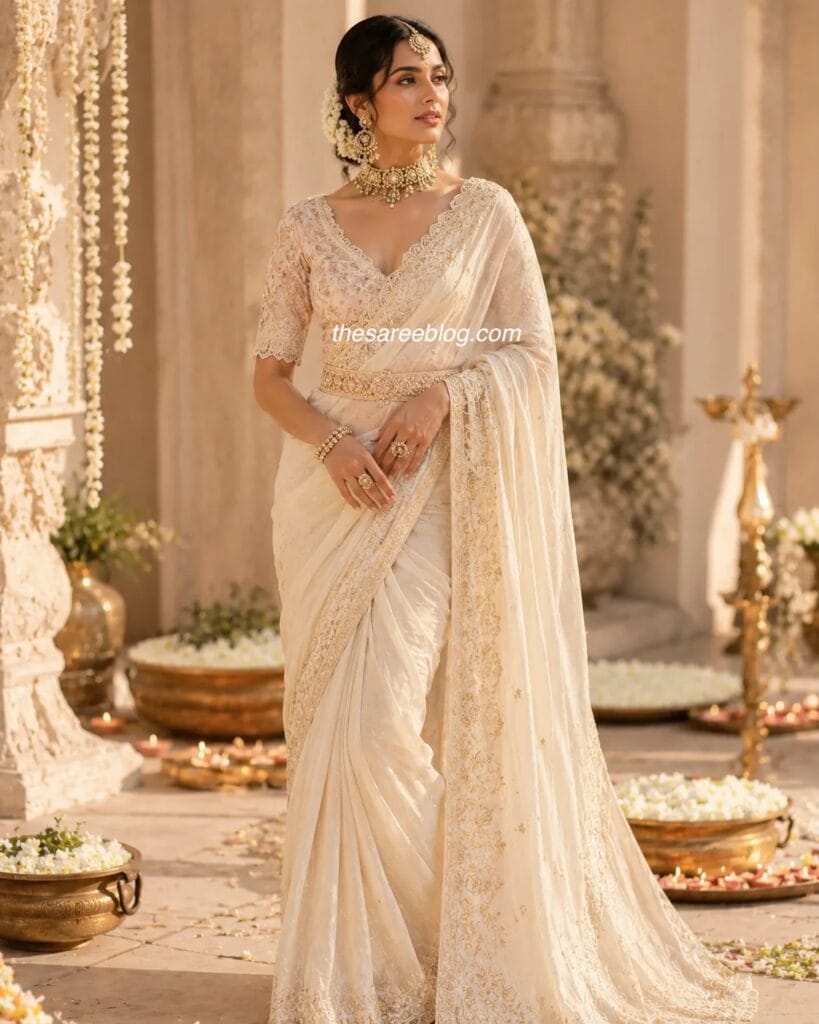 bridal saree