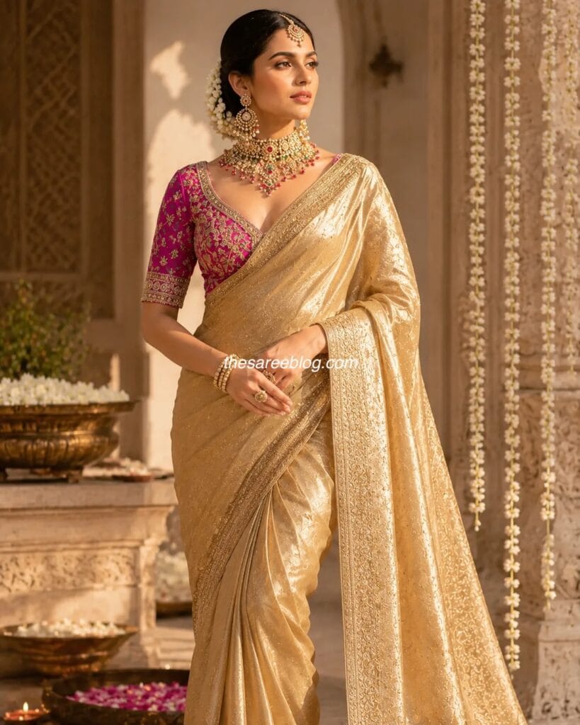 bridal saree