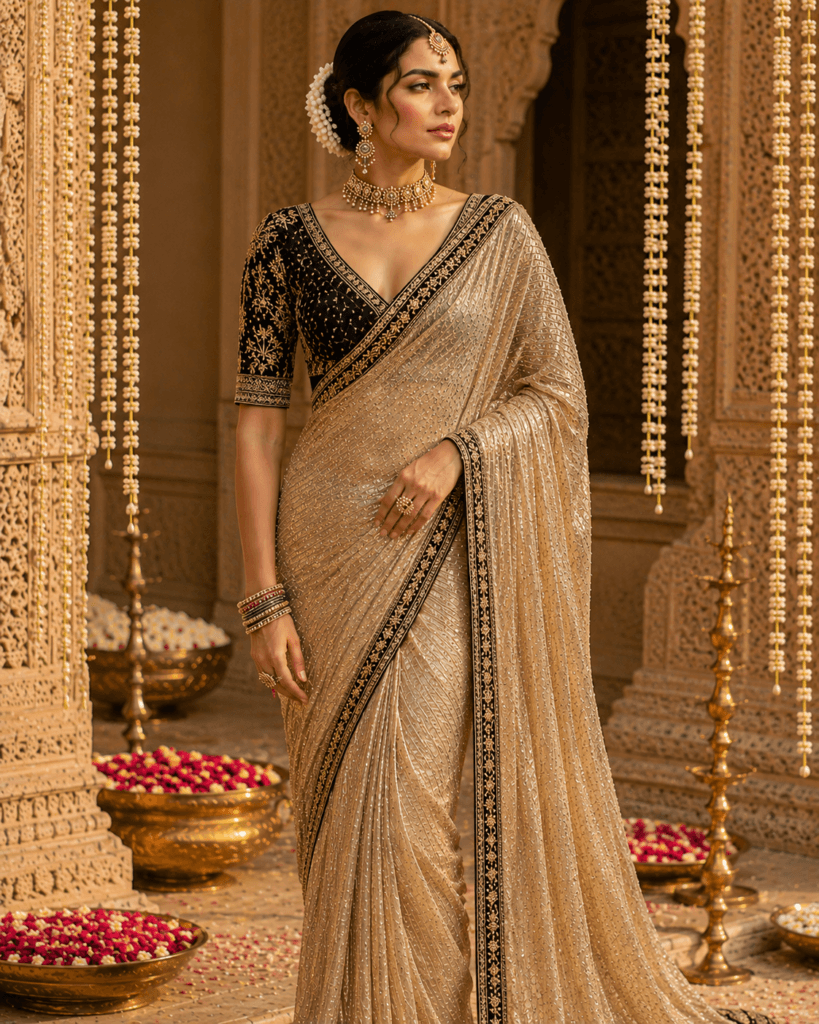 bridal saree