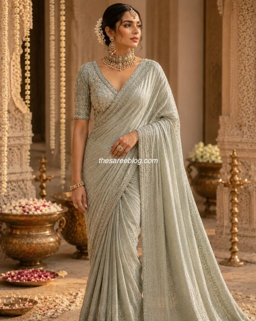 bridal saree