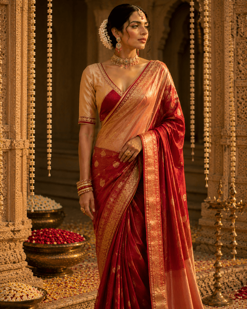 bridal saree