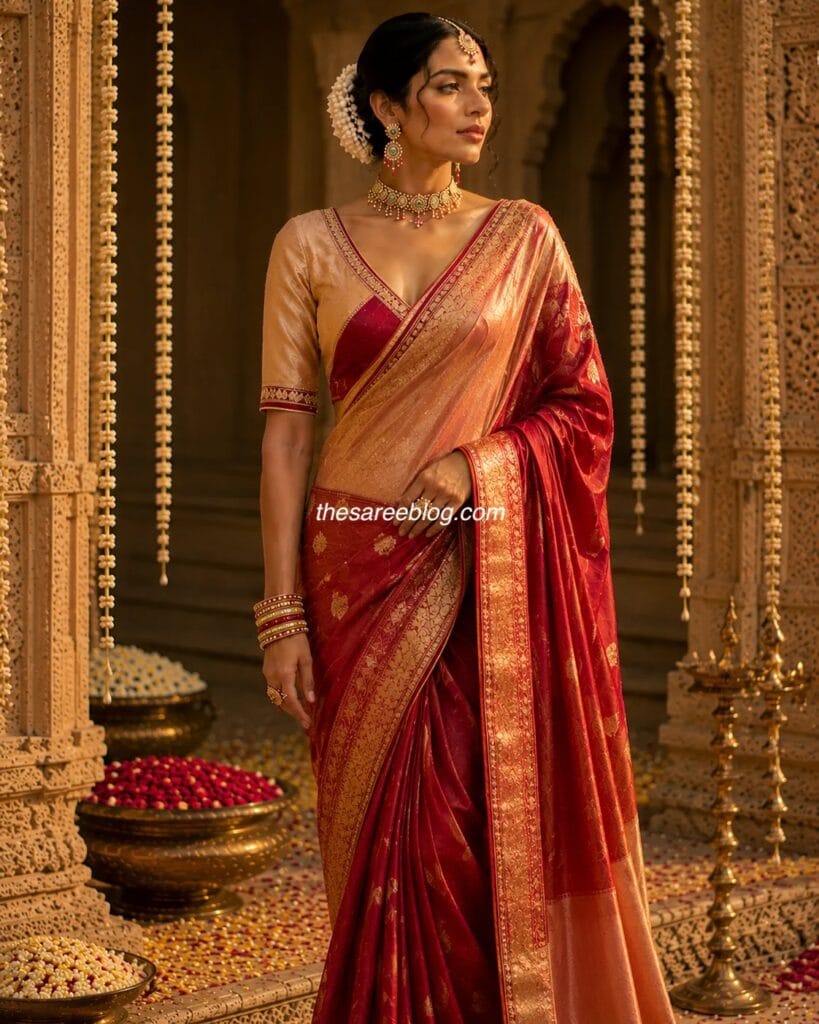 bridal saree