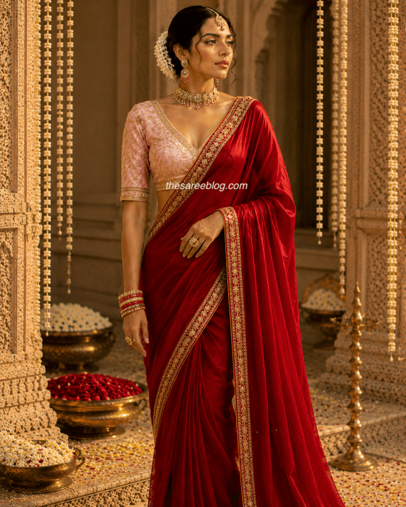 bridal saree