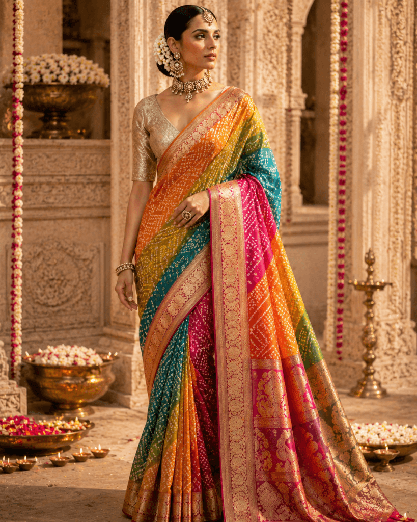 bridal saree