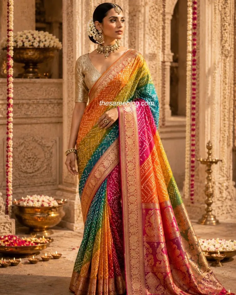 bridal saree