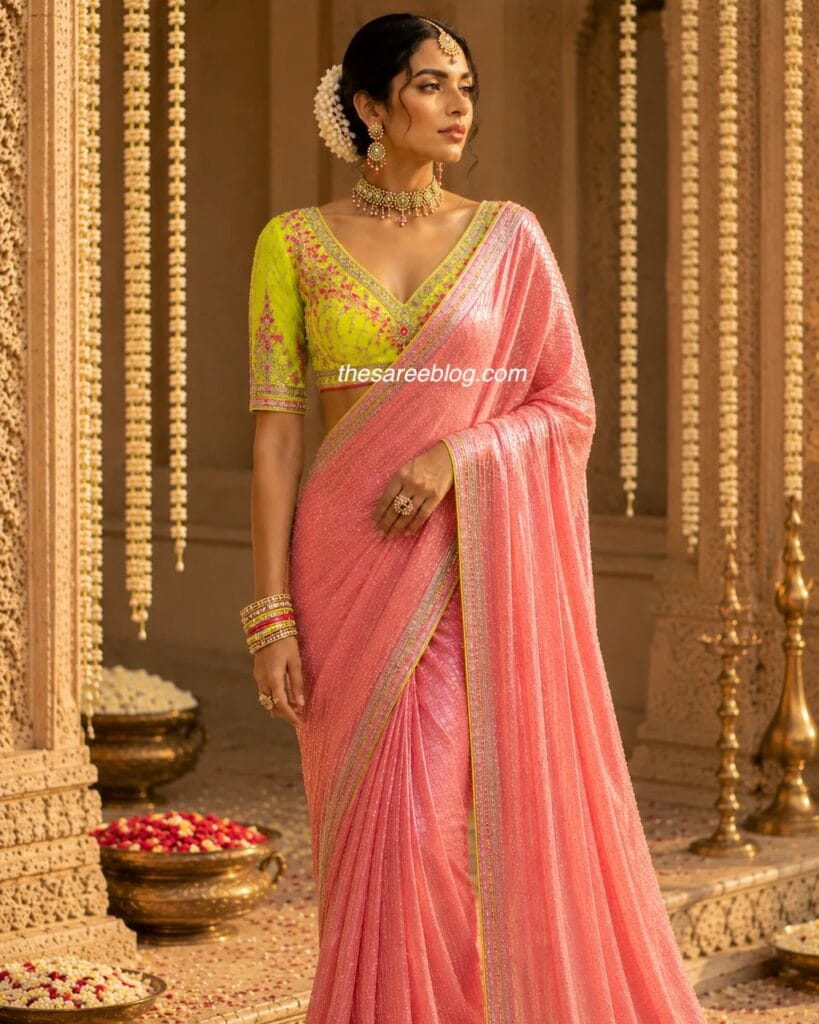 bridal saree