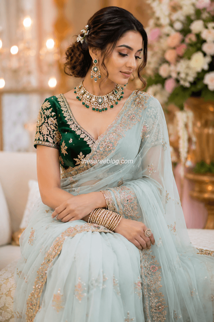 bridal saree