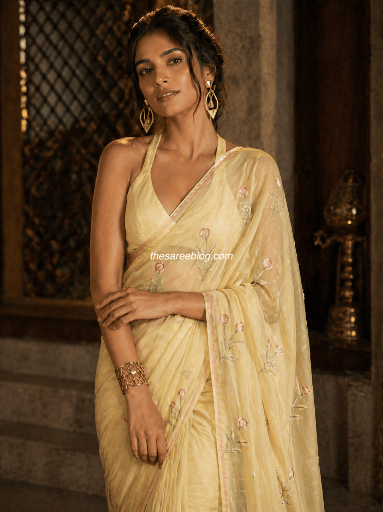 Chiffon Saree Styles