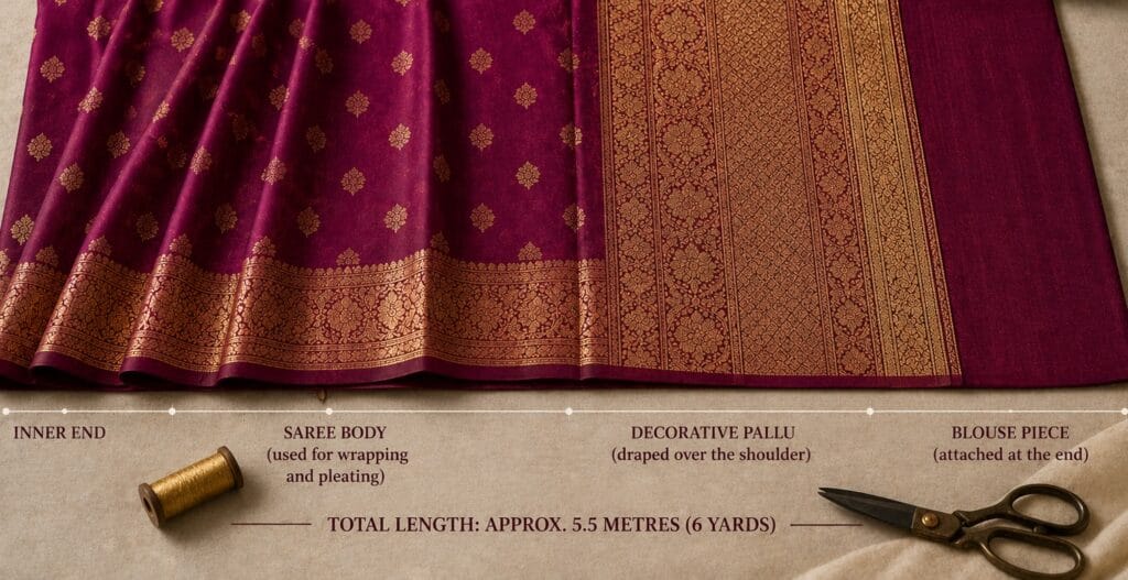 saree measurements