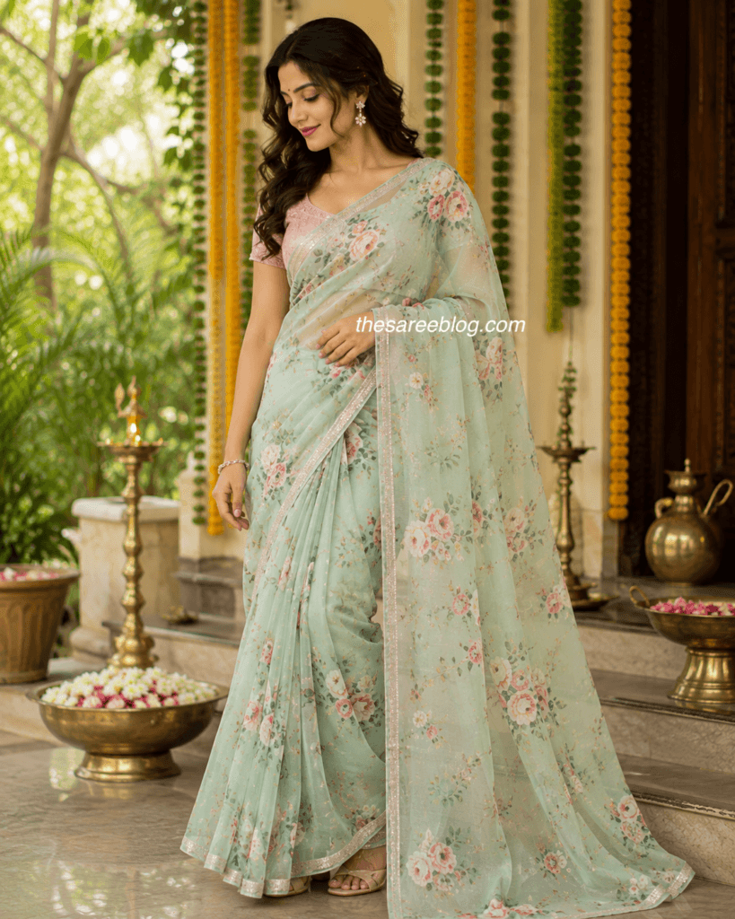 teej saree