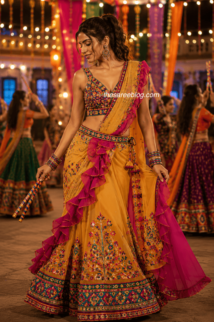 garba saree