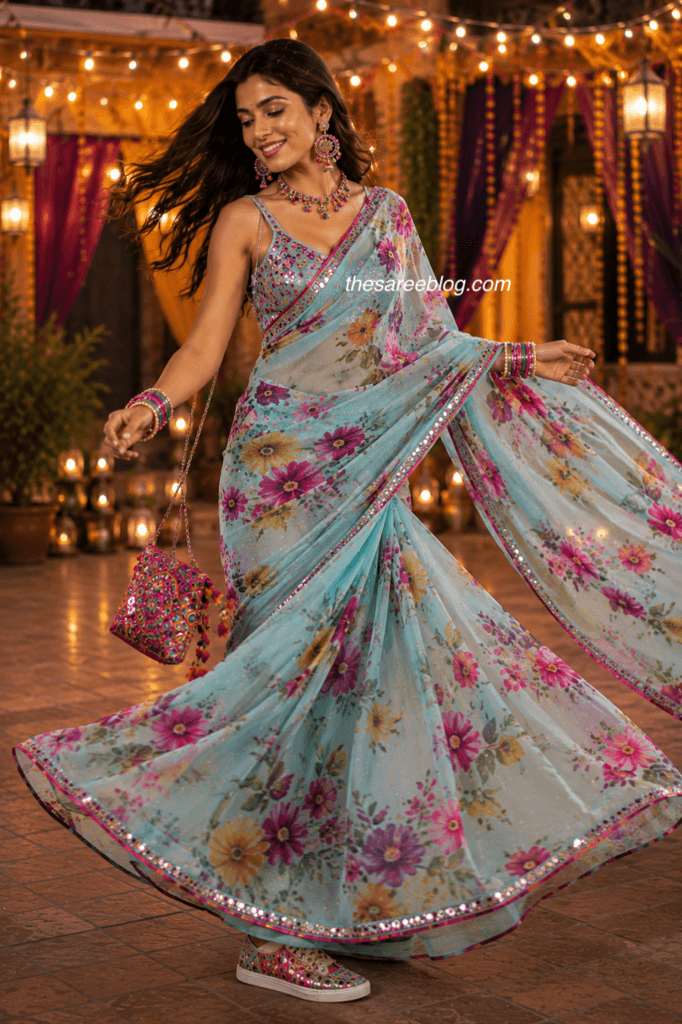 garba saree
