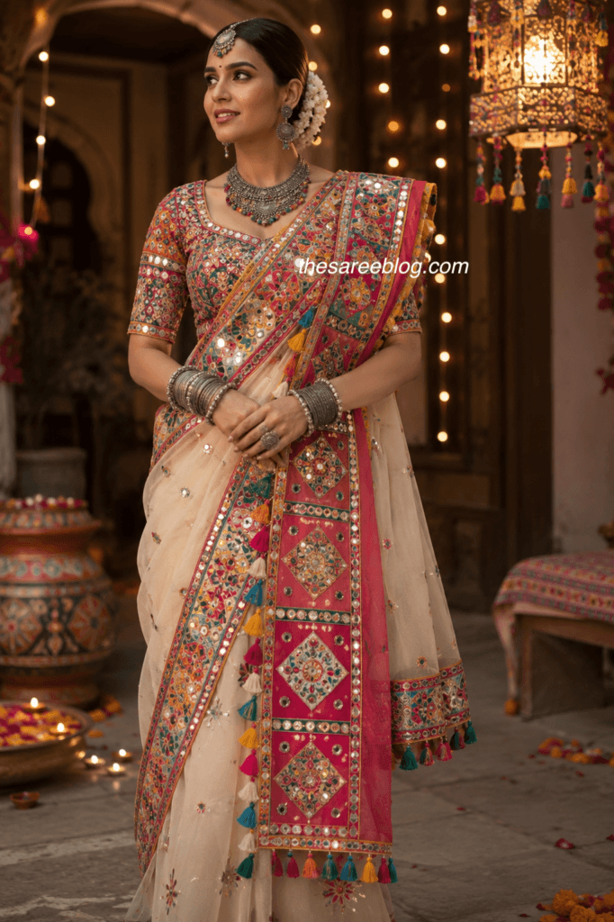 garba saree