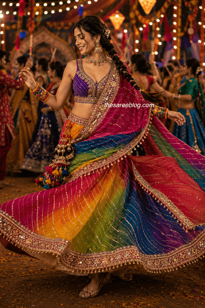 Garba Saree